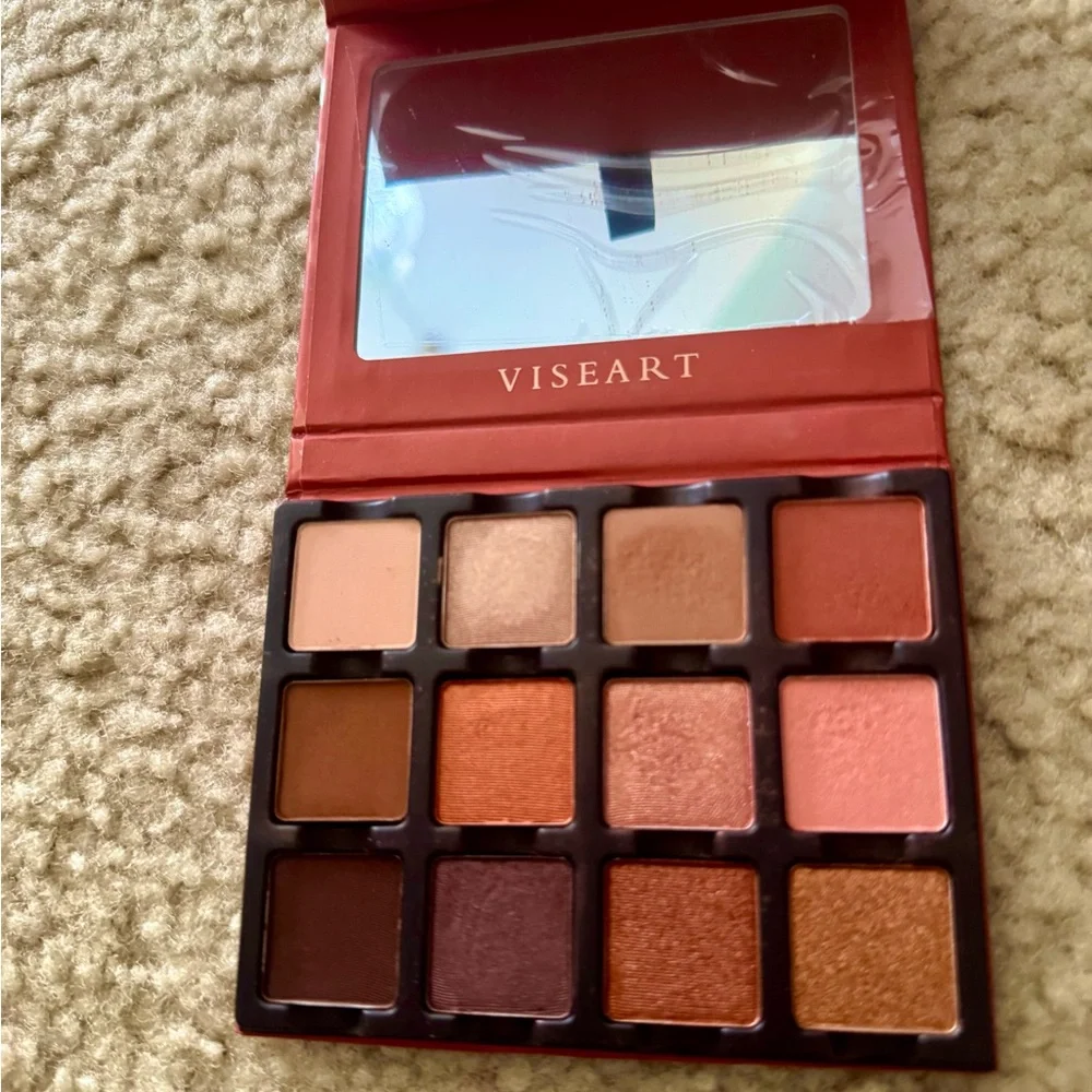 Viseart Eyeshadow Palette - Rich Browns and Oranges